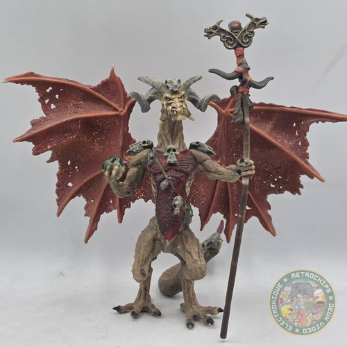 Figurine dragon sorcier 19cm - sorcier,