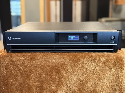 Tested dynacord l1800fd dsp - tested,
