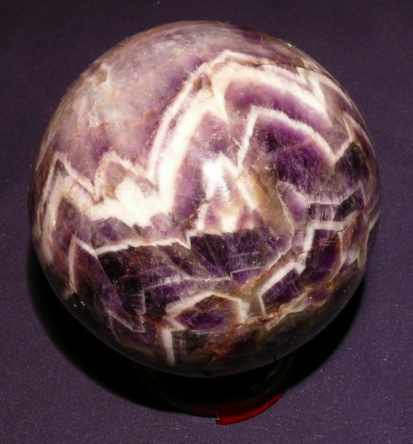 Améthyste boule poli - améthyste,, boule,