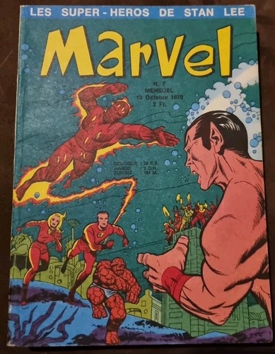 Marvel 1970 édition - marvel,