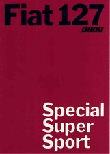 Catalogue Brochure Fiat 127 09/1982, Allemagne Deutschland