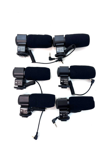 6pcs job lot video - 6pcs, microphone