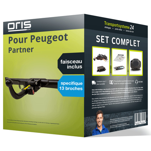 Attelage pour peugeot - peugeot, partner