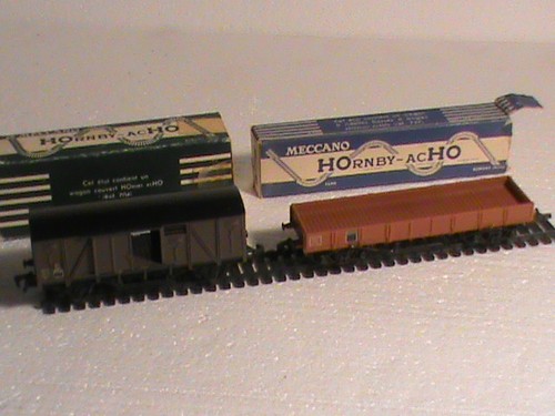 Lot wagons hornby 704 wag - wagons,