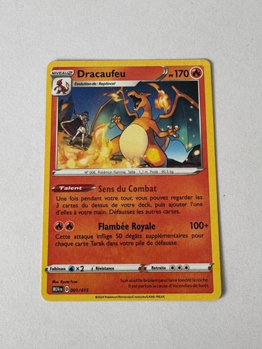 Carte pokemon dracaufeu - carte,