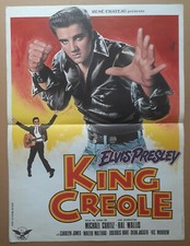 King créole - french original poster - Elvis Presley - 1978