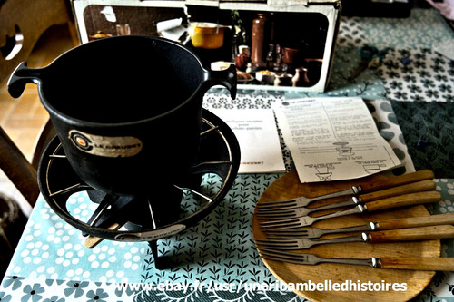 Service fondue - service, À