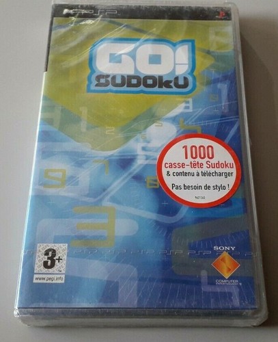 Jeu psp sudoku neuf sous - "go,