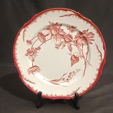 Assiette Plate en Faïence de CREIL ET MONTEREAU TOURNESOL N°2