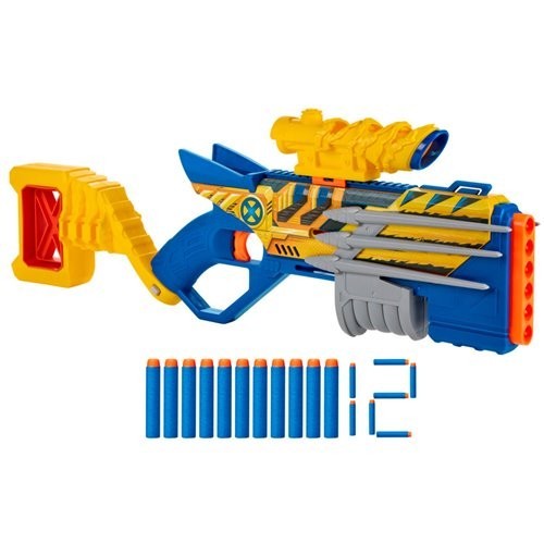 Nerf wolverine blaster with - wolverine,