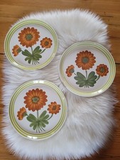 3 ASSIETTES A DESSERT FAÏENCE