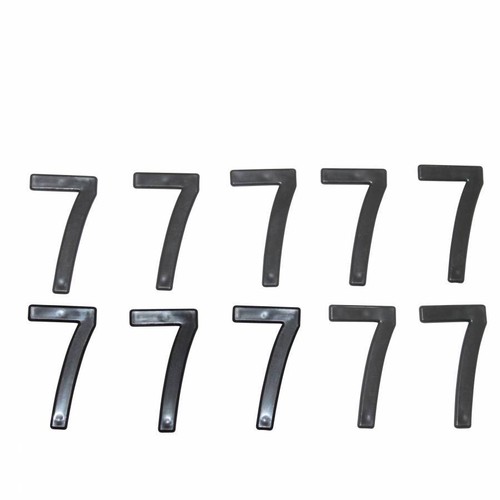 Chiffre plaque tiflex alu