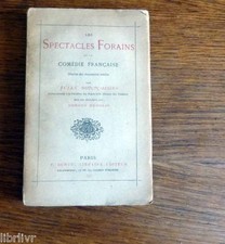 LES SPECTACLES FORAINS ET LA