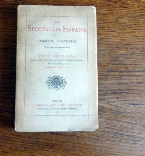 Les spectacles forains - spectacles, et
