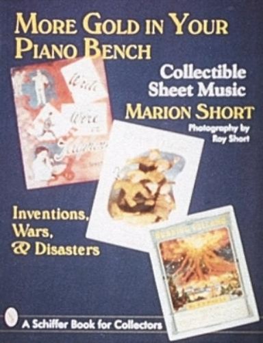 Marion short more - gold, in