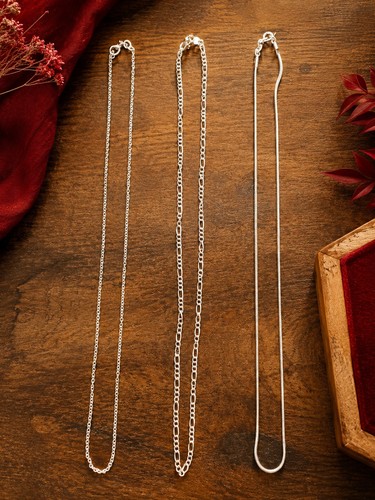 Lot chaines argent 925 - chaines,