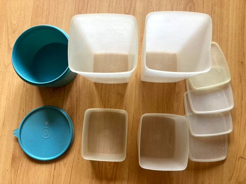 Lot boites tupperware - lot,
