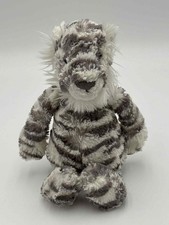 Belle peluche Jellycat Medium Bashful Snow Tiger  – Très bon état
