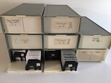 lot photo slides 35mm 600 diapo de voyage en Europe Espagne Portugal Crète 1990