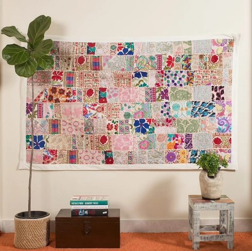 Couverture murale patchwork - couverture,