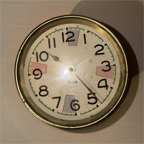 Ancienne horloge marine vion - ancienne,