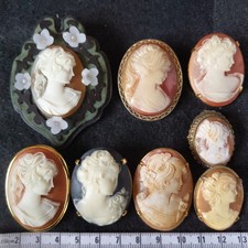 Broches Vintage En Camée –