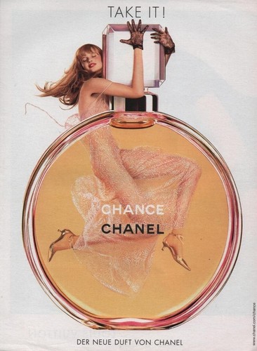 Publicité papier parfum - papier,