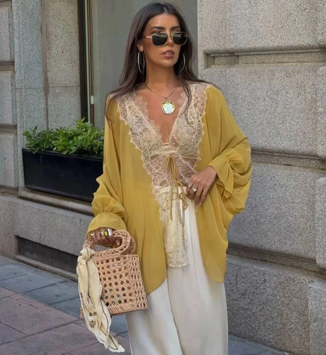 Zara 2026 collection blouse - zara, zw