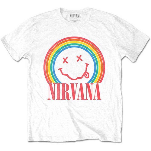 Nirvana smile rainbow - nirvana,
