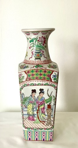 Vase chinois porcelaine à - chinois,