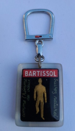 Rare transparent key ring - rare,
