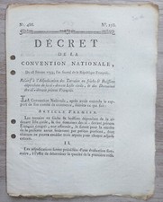 Révolution: Décret
