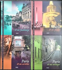 Paris éditions atlas 4 volumes dont 3 neufs sous blister