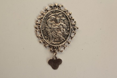 Médaille baptême argent - médaille,