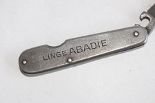 Ancien couteau a systeme pub  Linge ABADIE  Paul A.Henckels  (31145)