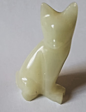 -figurine chat en pierre de