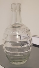 Ancienne carafe Poire William en verre