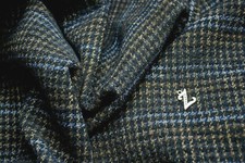 Isabel Marant. Magnifique lainage double face marine bleu marron beige