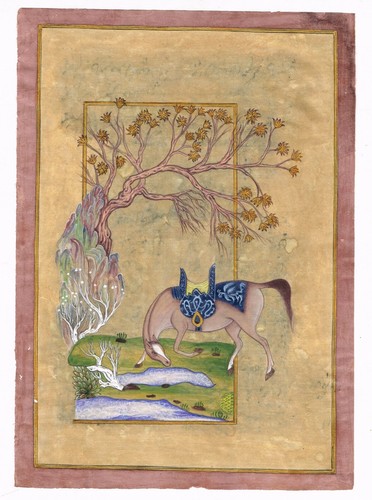 Perse peinture miniature - peinture,