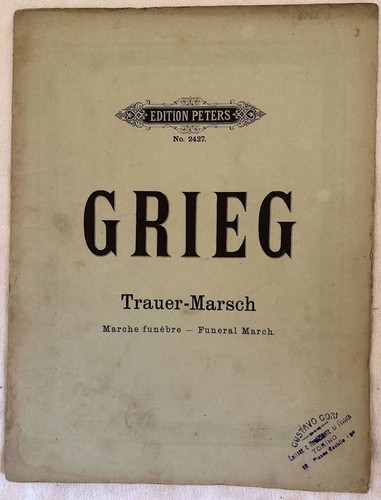 Edvard grieg travermarsh - grieg,