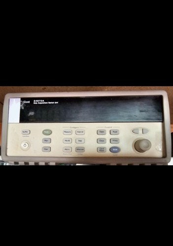 Agilent keysight 34970a - hp,
