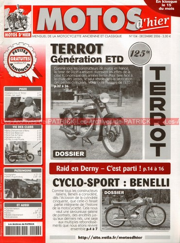 Motos hier 104 - d'hier, 125
