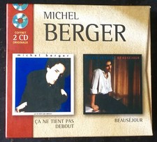 COFFRET 2 CD MICHEL BERGER ÇA NE TIENT PAS DEBOUT , BEAUSÉJOUR