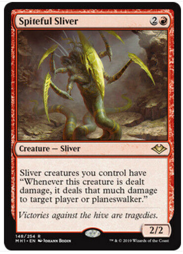 Mtg magic spiteful sliver - spiteful,