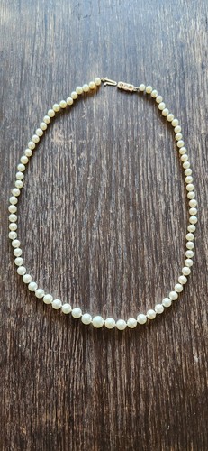 Collier perles fines 1960 - collier,