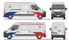 Décalcomanies Police