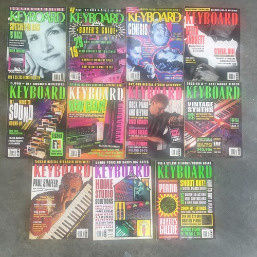 Keyboard magazine lot - magazine, 1993