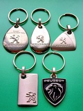 PEUGEOT LOT 5 PORTE CLES en