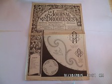 LE JOURNAL DES BRODEUSES JOURNAL PROFESSIONNEL N°746 1ER MAI 1957    I24