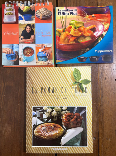 Lot livres tupperware le - 3, :